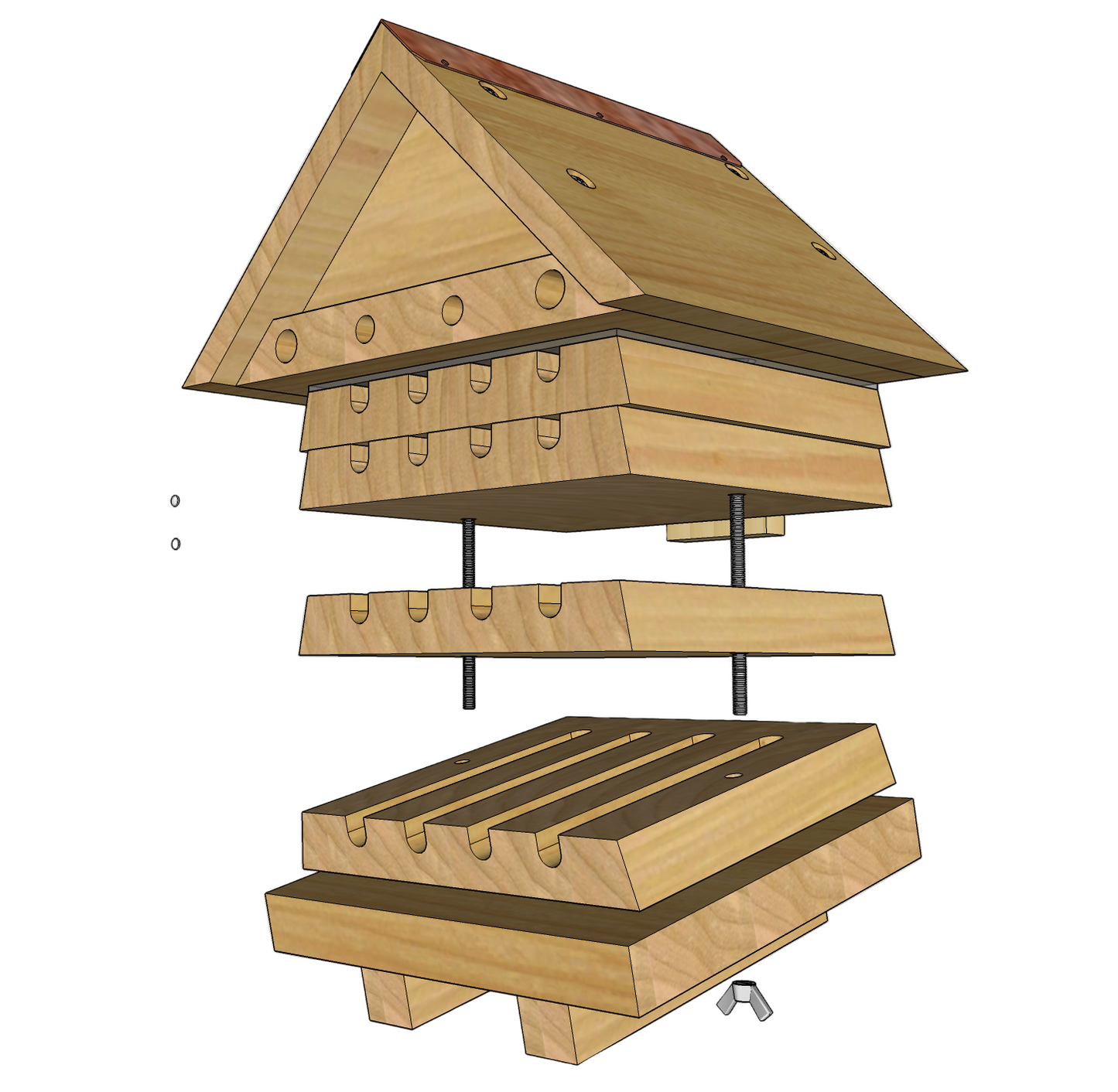 Interactive Solitary Bee Hive