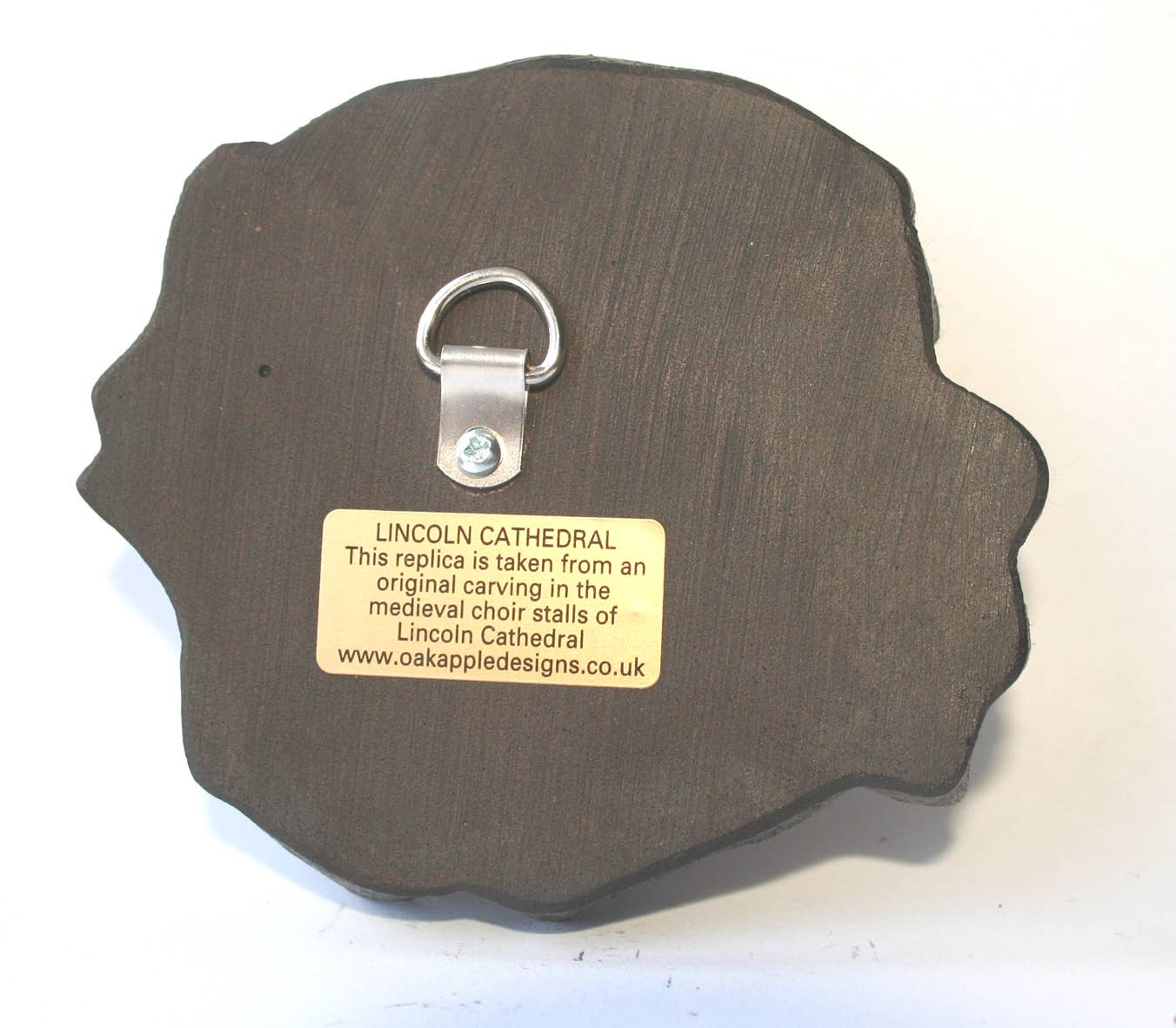 Bird Pecking Grapes - Reproduction Lincoln Cathedral Carving