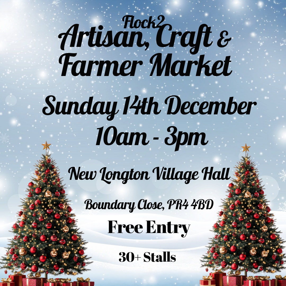 Flock2 Artisan Market Bookings 14th December 2025
