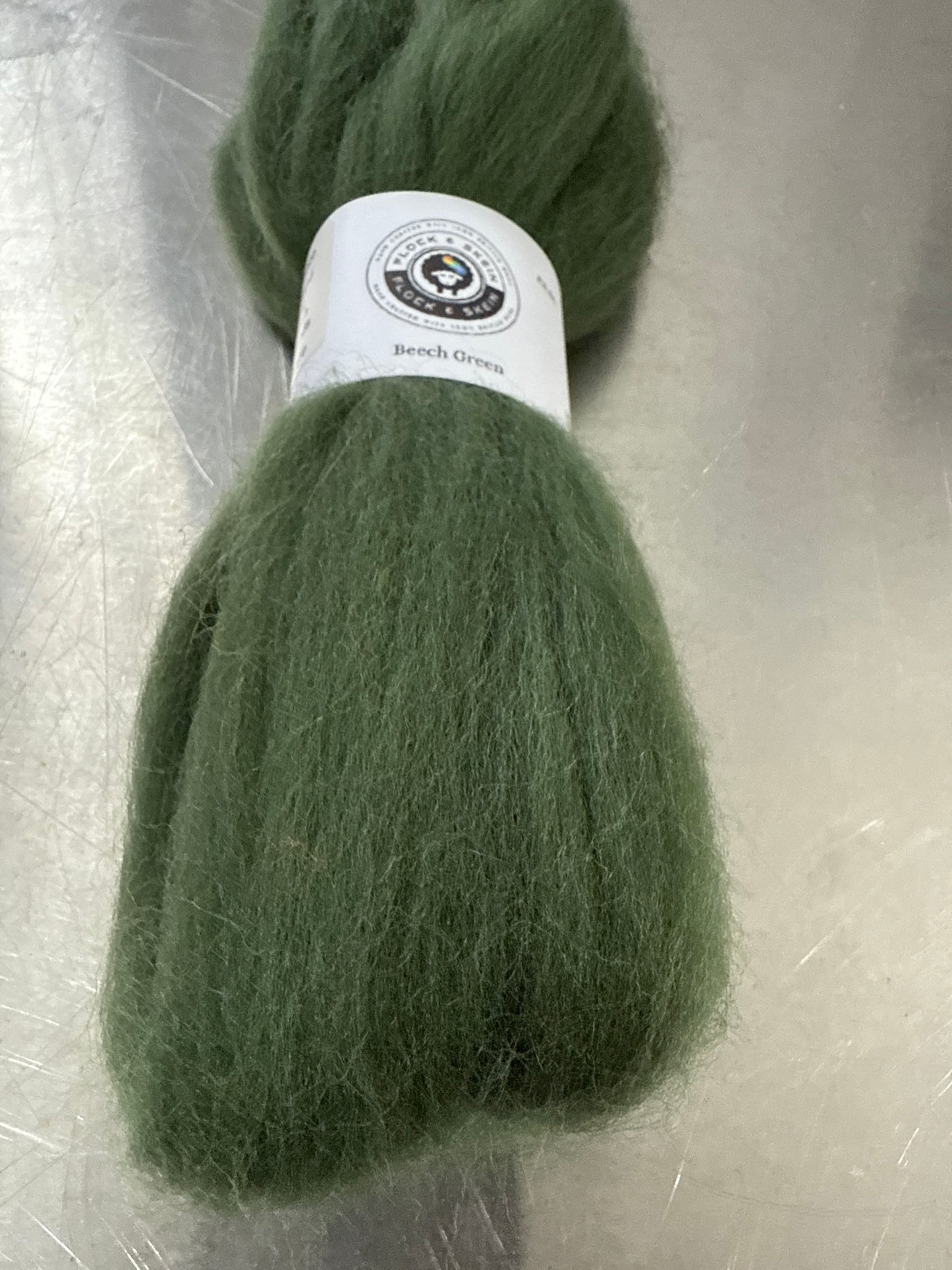 Dyed UK Wool Top 25g Various colours