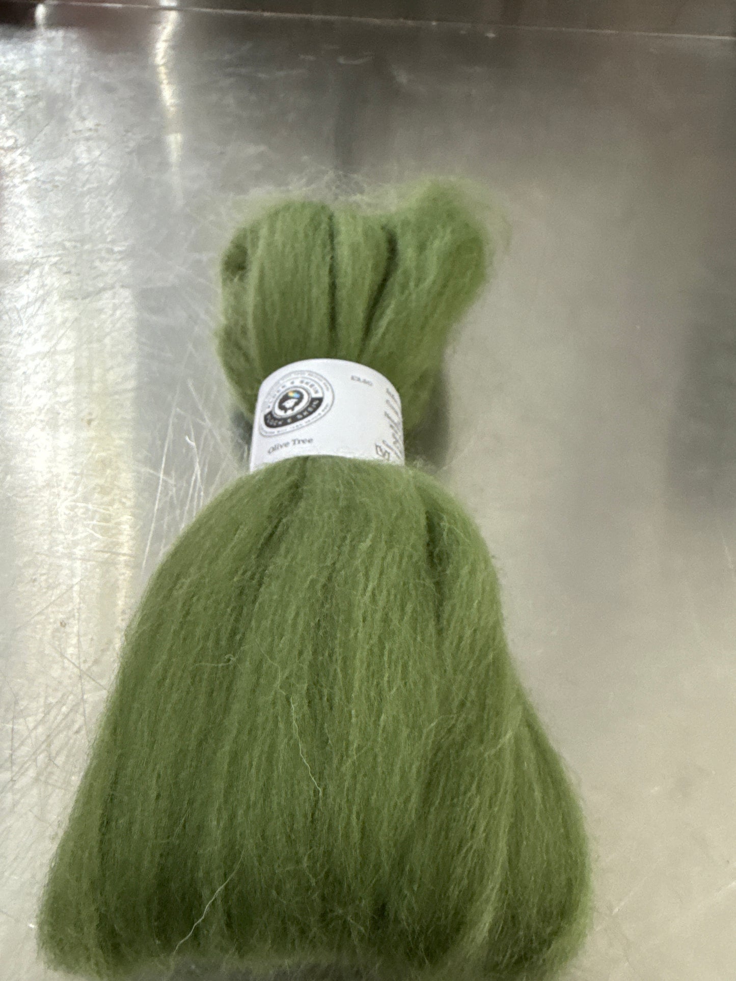 Dyed UK Wool Top 25g Various colours