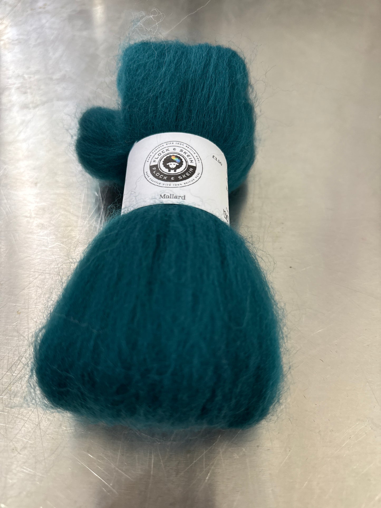 Dyed UK Wool Top 25g Various colours