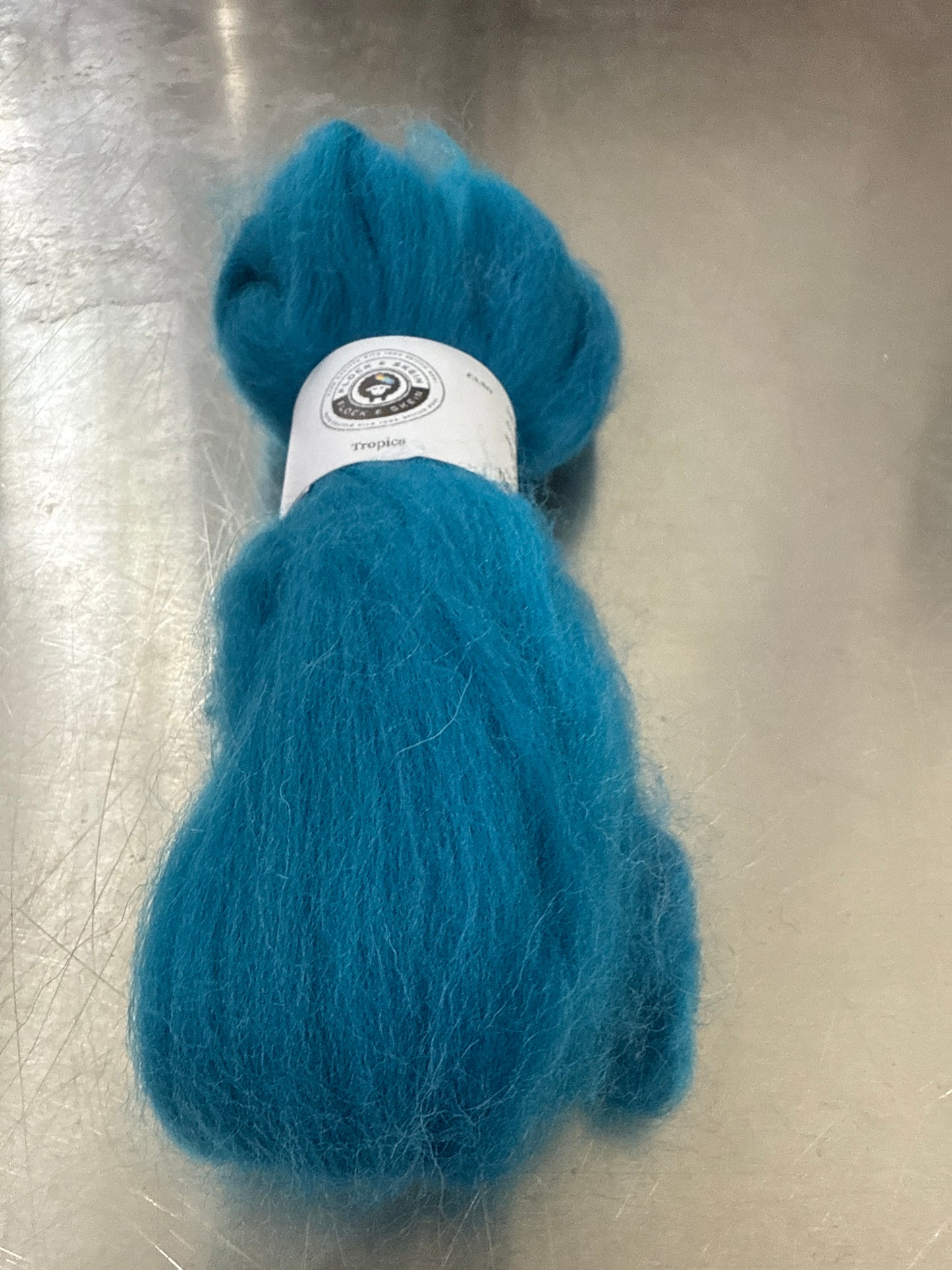 Dyed UK Wool Top 25g Various colours