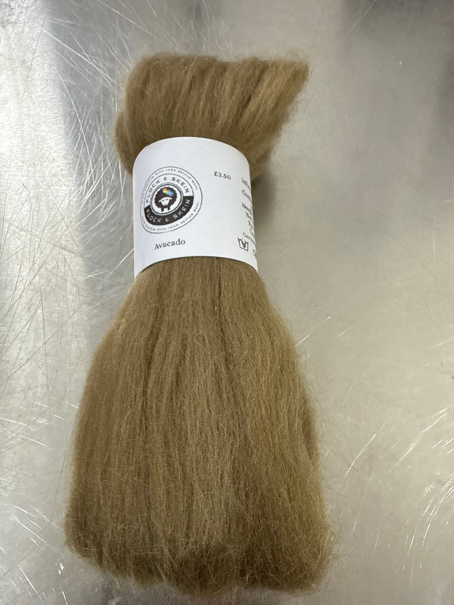 Dyed UK Wool Top 25g Various colours