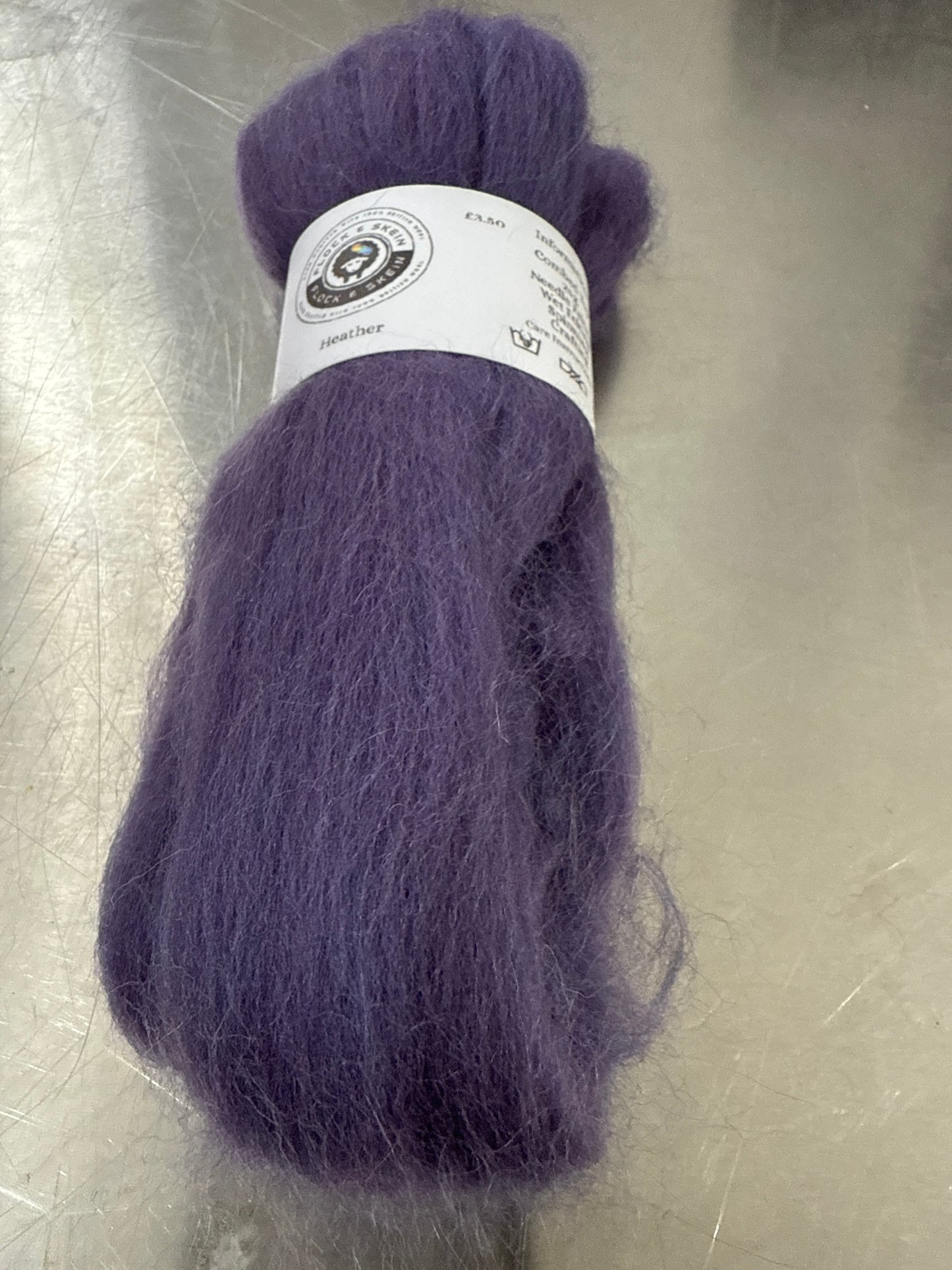 Dyed UK Wool Top 25g Various colours