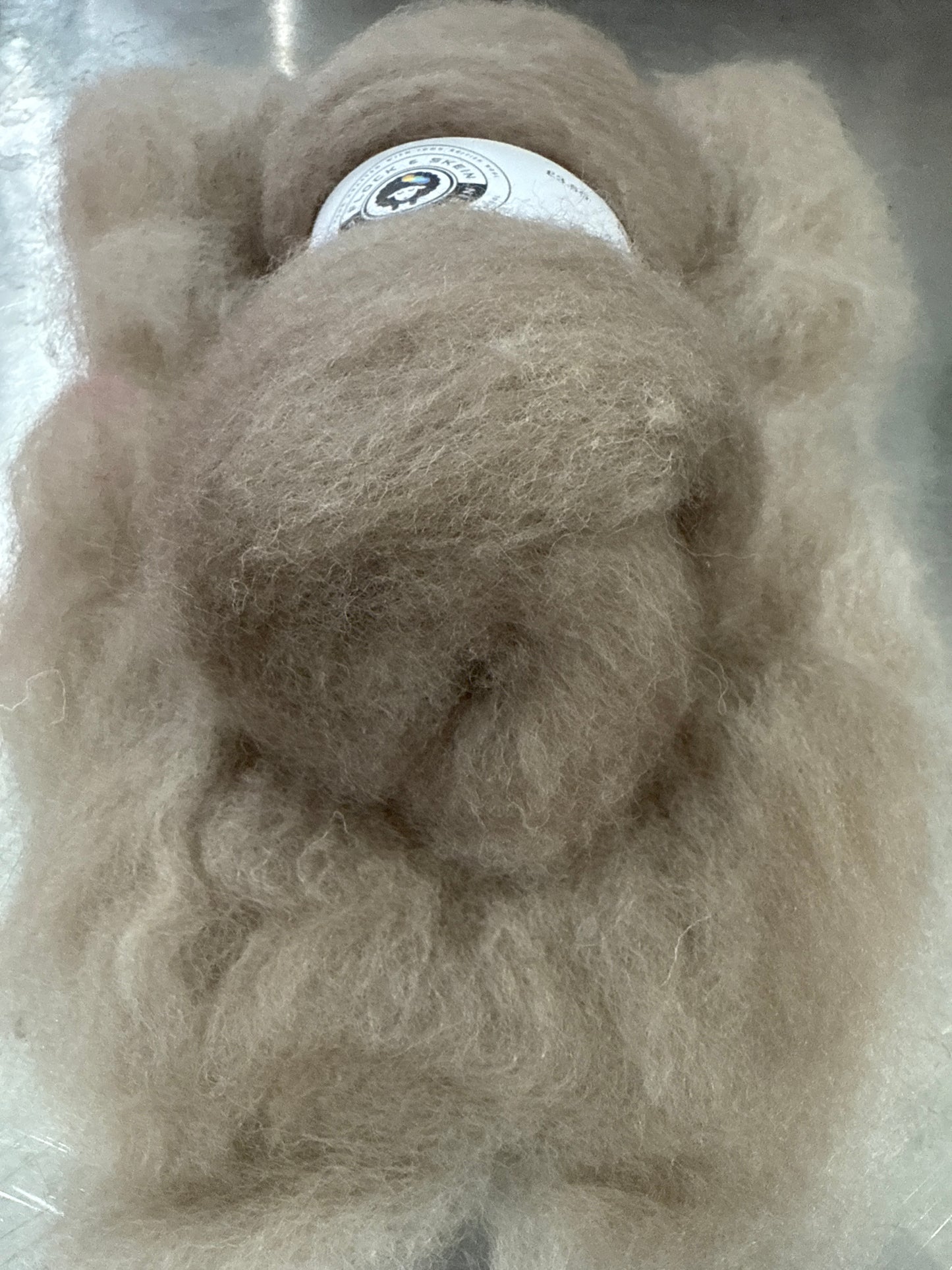 Hand dyed Carded UK wool Batts