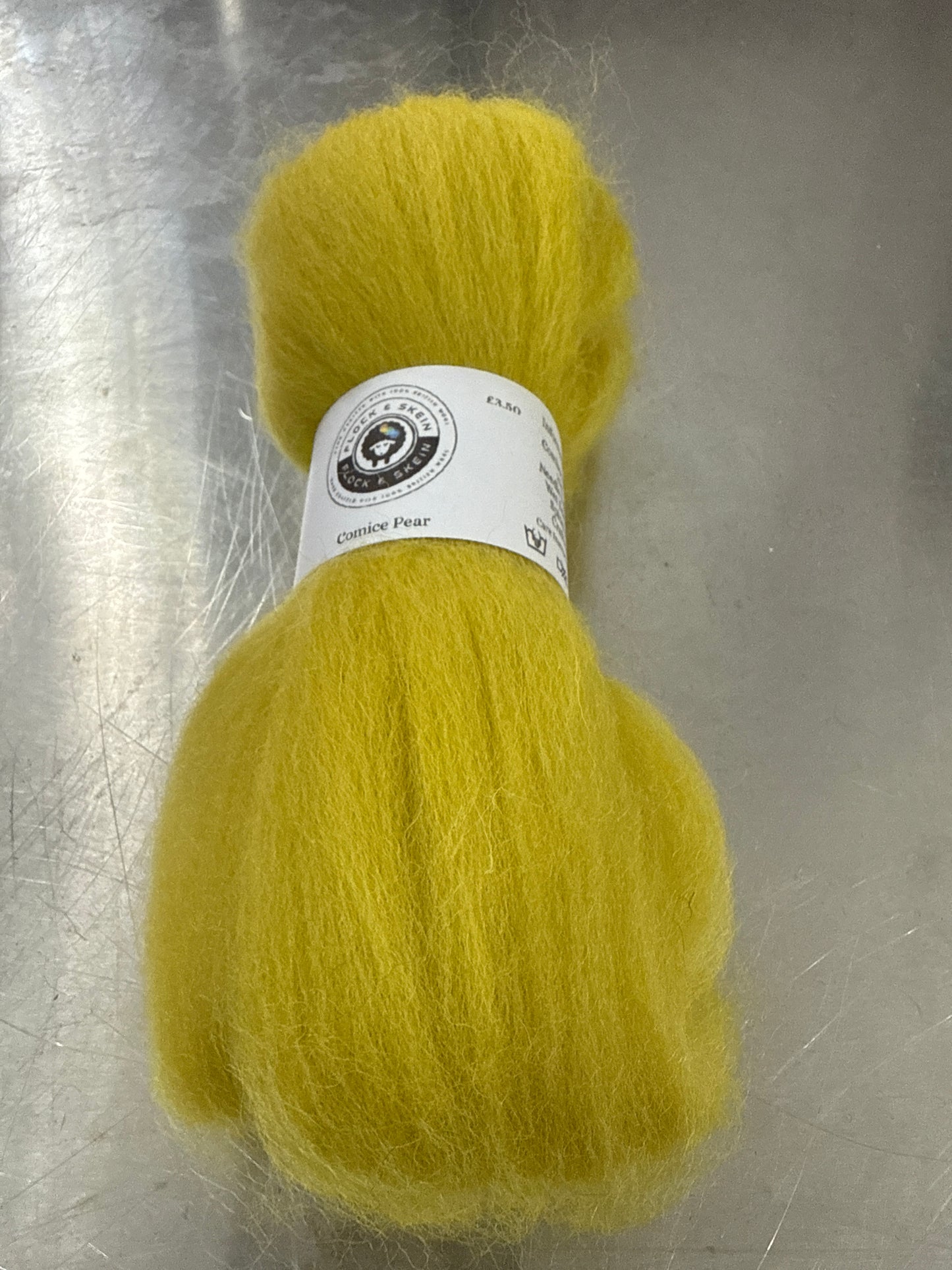 Dyed UK Wool Top 25g Various colours