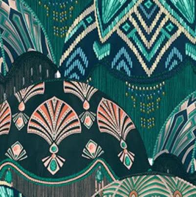 'Art Deco' Polworth - Aran (Merino x Lincoln Longwool)