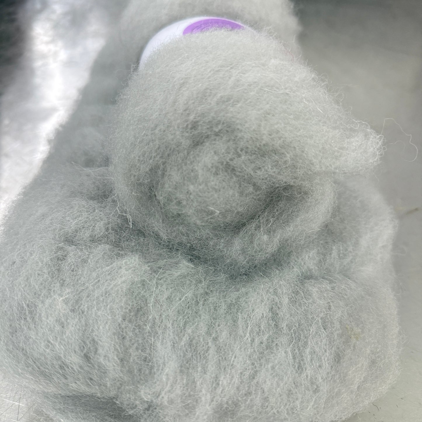 Hand dyed Carded UK wool Batts