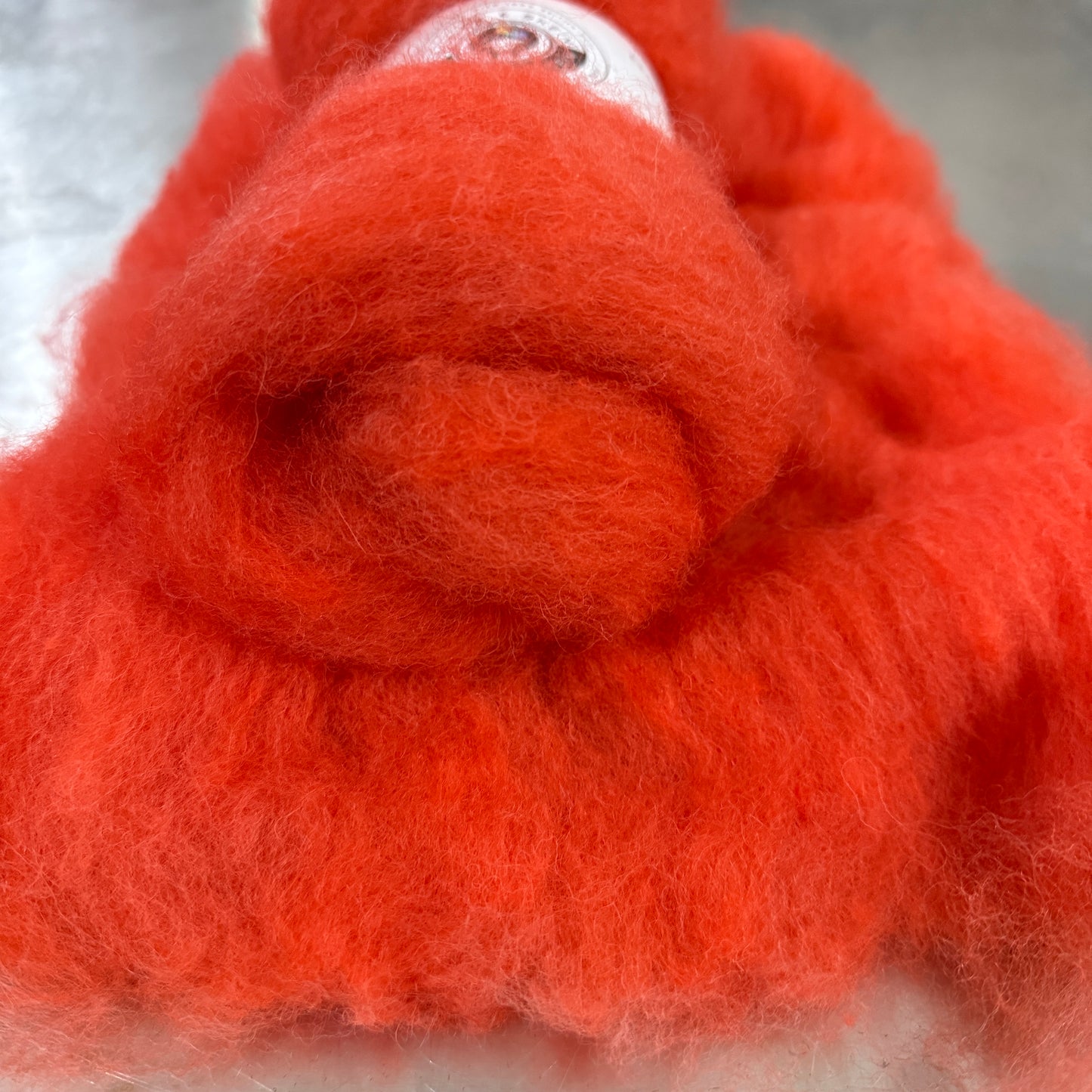 Hand dyed Carded UK wool Batts