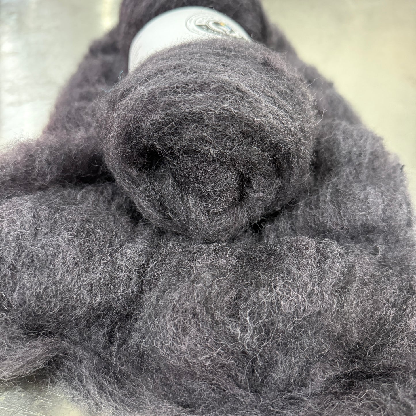 Hand dyed Carded UK wool Batts