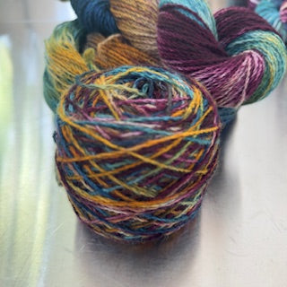 'Mandarin' - British Corriedale - DK & Chunky
