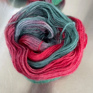 'Candy Cane Lane - Wensleydale - Texel  - DK & Chunky
