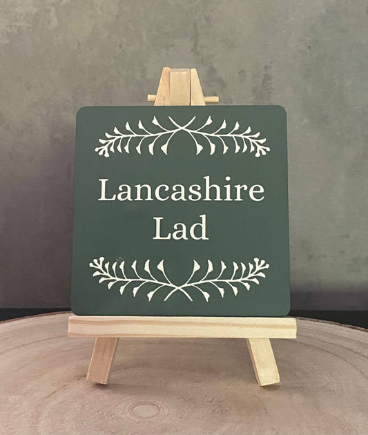 Drinks Coaster By Erin Lancashire Lingo - Lancashire Lad