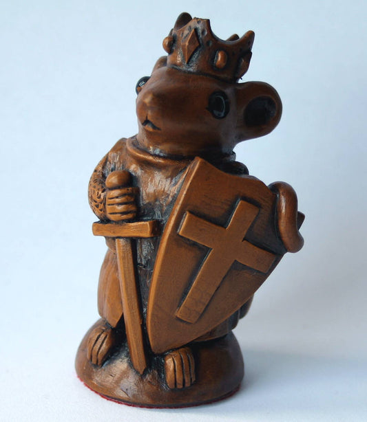 Church Mouse King Richard I. Reproduction carving Ornament.
