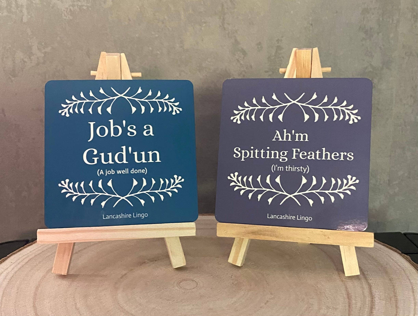 Drinks Coaster By Erin Lancashire Lingo - Bobby Dazzler